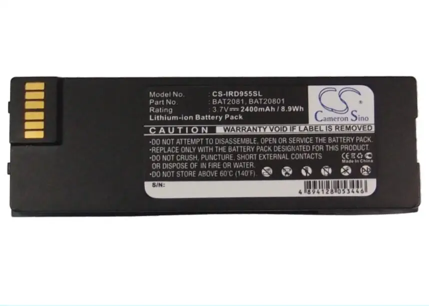 Аккумулятор Cameron Sino для батарей IRIDIUM 9555 2400 мАч BAT20801 BAT2081 BAT31001|Аккумуляторы