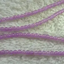 

10 Strand 14inch purple Natural a beads 4mm ZH1246