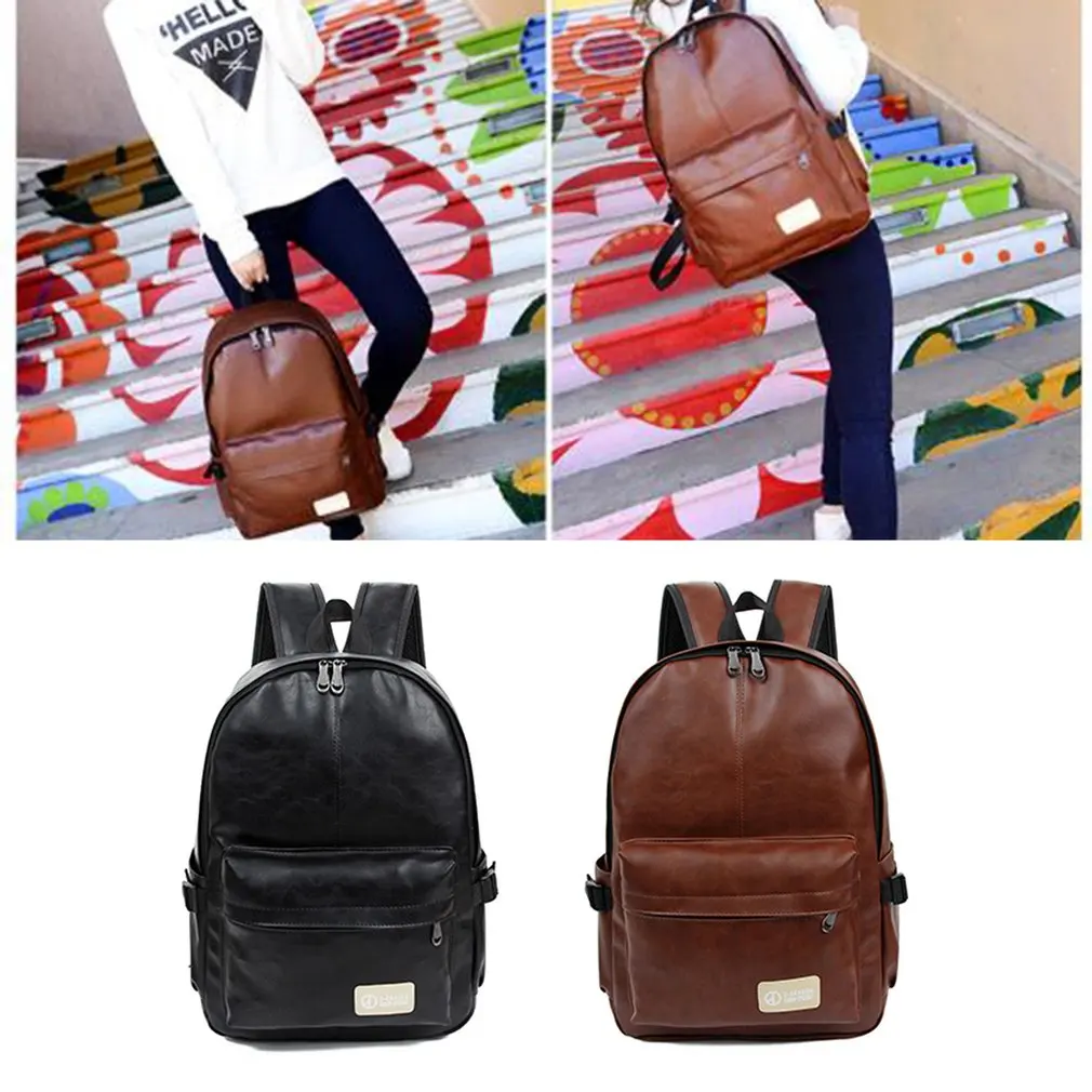 Buy Casual Men Women Korean Style PU Leather Bag