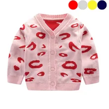 Детский кардиган, свитер, двойной вязаный детский свитер, пальто 0-12 месяцев