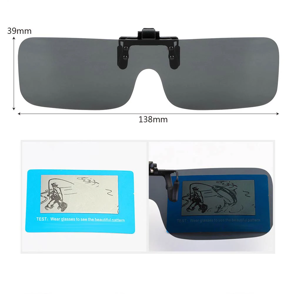 FORAUTO солнцезащитные очки с клипсой для вождения автомобиля, очки с антибликовым покрытием, поляризованные солнцезащитные очки для мужчин и женщин, очки ночного видения для вождения