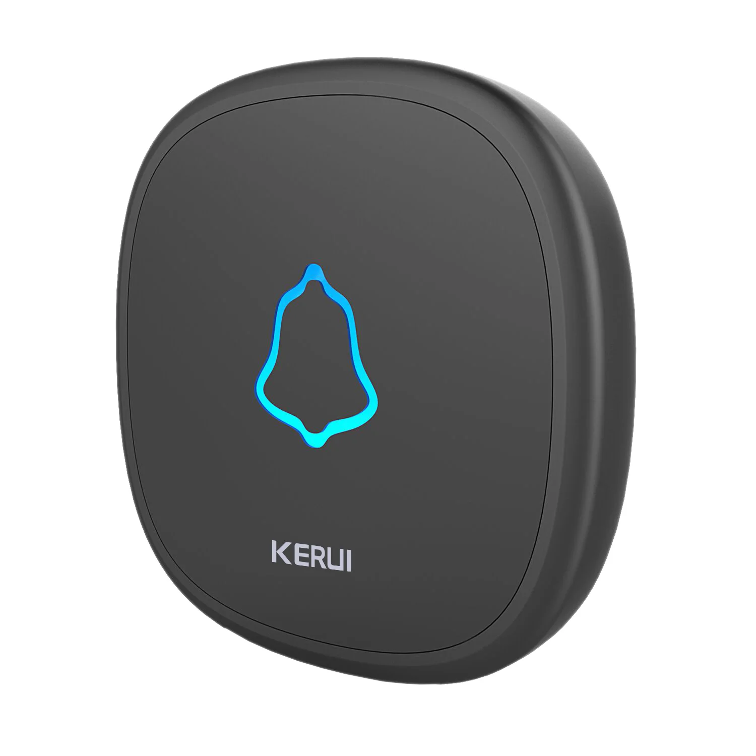 kit2 Беспроводной дверной звонок KERUI, водонепроницаемый Светодиодный светильник с сенсорной кнопкой, беспроводной Умный домашний дверной звонок, Набор колокольчиков с 32 звонками, дверной звонок, сигнализация - Цвет: kit2