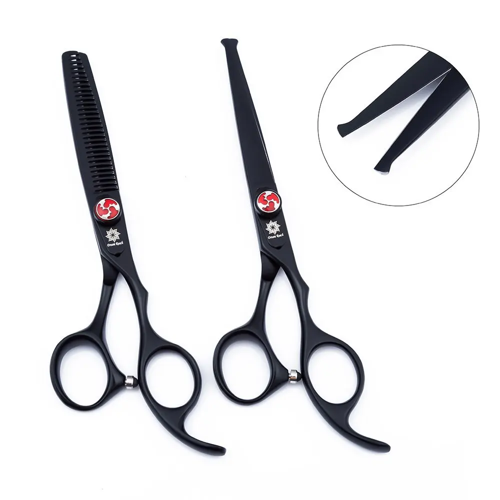 6.0" Professional Hair Scissors Set Barber Razor Edge Hairdressing