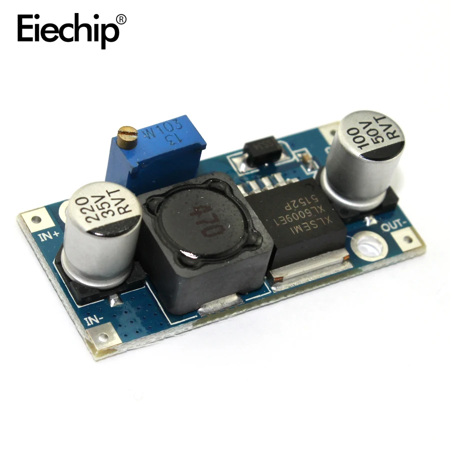 

10pcs/lot XL6009 DC-DC step down module Adjustable Converter Power Supply LM2577 DC DC booster 5-32V to 1.3-35V diy electronic