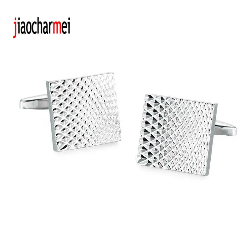 

High quality men's shirts Cufflinks new fashion boutique brand jewelry black laser pattern cufflinks, French shirt accessories