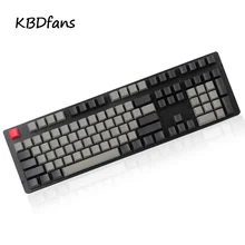 blank dolch color pbt keycaps oem cherry profile red esc 108keys for usb wried mechanical keyboard