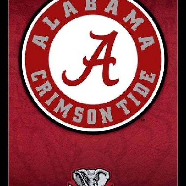University of Alabama - Logo 10 Laminated & Framed Poster Print (24 x 36)