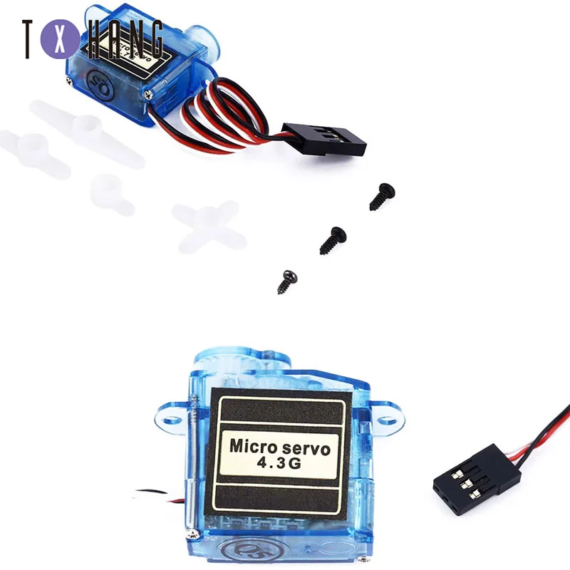 Мини GH 3 7g/4 3g Micro Аналоговый сервопривод GH-S37A GH-S43A для самолета Вертолет |