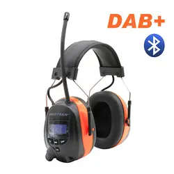 Protear DAB +/DAB/FM радио Слуха Протектор 25dB литиевых батарея наушники для женщин электронный Bluetooth защиты наушников