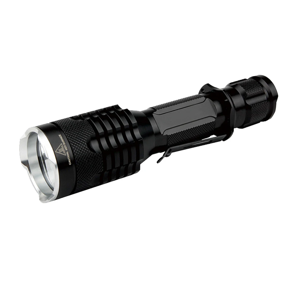 UniqueFire 2220 U2 Тактический вспышка светильник 600-1200LM супер яркий белый светильник со стеклянными линзами фонарь, не регулируемый фонарь