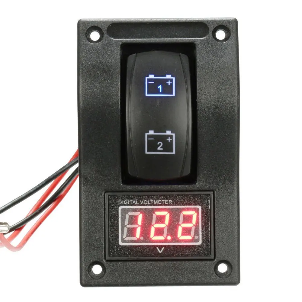  ͸ ׽Ʈ г Ŀ ġ, ڵ Ʈ  Ʈ а, DC 12-24V ,  LED ǥñ, 4P ON-OFF-ON ġ