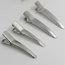 50 шт./лот, 30 мм, 35 мм, 45 мм, металлическая одинарная заколка для волос "Аллигатор", заколка для волос, заколка для волос, бант, сделай сам, заколка