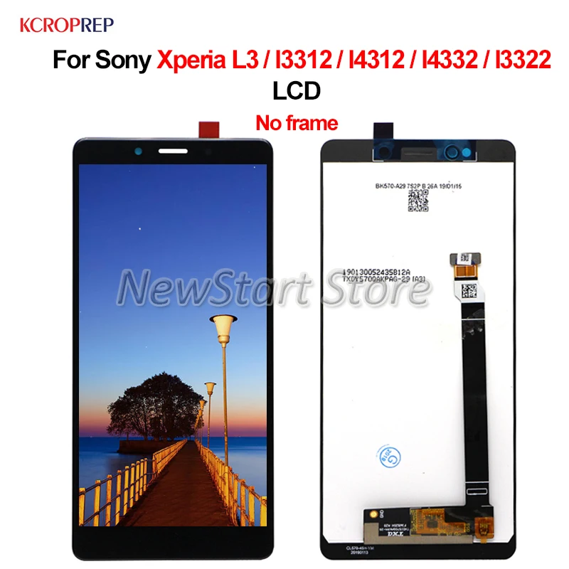 

For Sony Xperia L3 I3312 I4312 I4332 I3322 LCD Display Touch Screen Digitizer Assembly 5.7" Replacement Parts For Sony L3 lcd