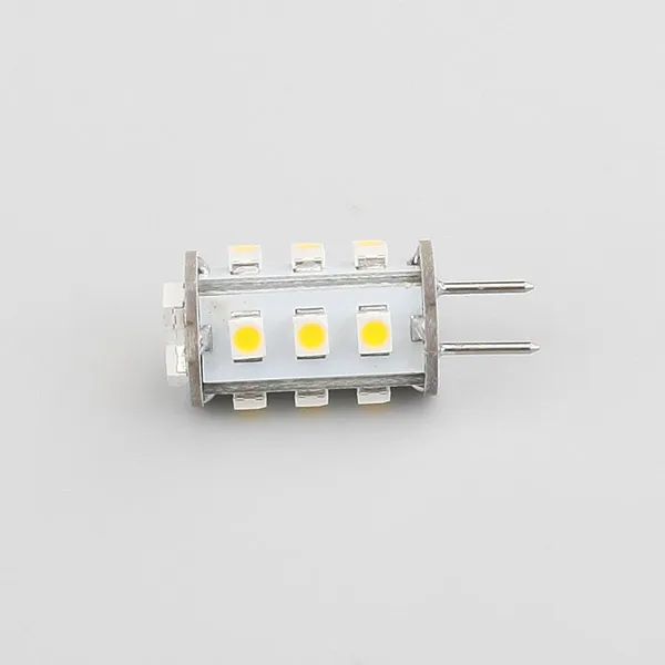 

Dimmable 12VDC LED GY6.35 Lamp 15led 3528SMD 0.9w Yachts Boats Ships Automobiles Carts 1pcs/lot