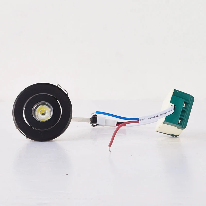 Mini Spot LED White Ceiling Recessed Downlight Aluminium 110V-220V Home Under Cabinet Lights Holesize 42-45mm