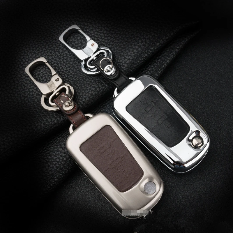 Цинковый сплав+ Кожаный Автомобильный брелок для ключей корпус сумка для MG5 MG7 MG GT GS Защитные чехлы для сидений, сшитые специально для Roewe 350 360 750 W5 ключа автомобиля чехол