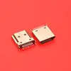cltgxdd HDMI 19 pin male plug interface Connector,2 row pins 19Pin(10pin 9pin) 1.6MM spacing for HD equipment HDMI socket ► Photo 2/2