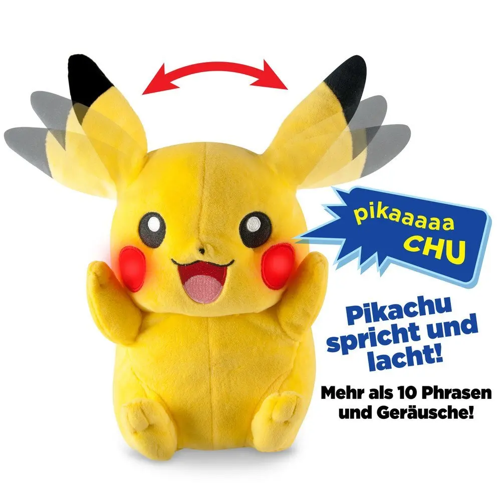 

Pikachu plush can speak utterance pichu cheek shine light cute toys for Children gift soft stuffed quality doll