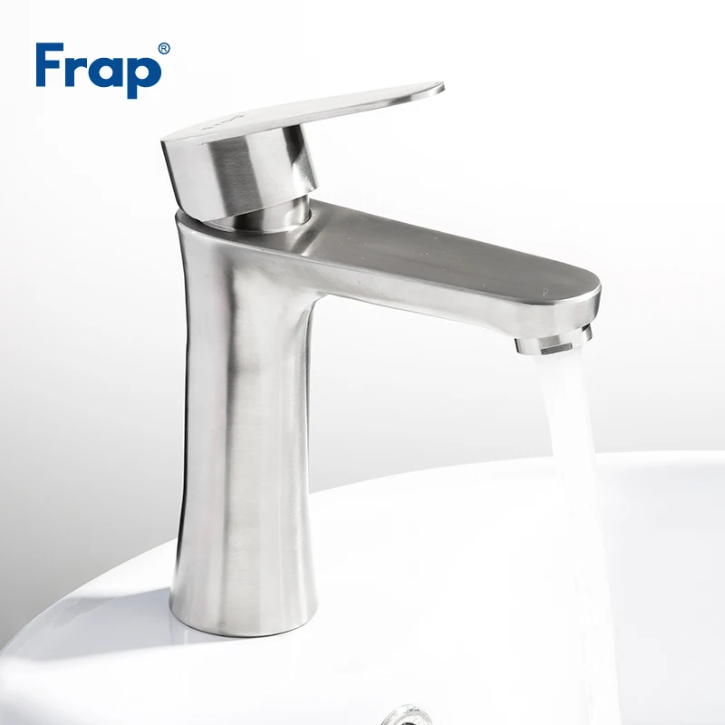 Billig Frap Becken Armaturen Chrom Edelstahl Bad Becken Wasserhahn Wasserhahn Waschbecken Mixer Wasserhahn Eitelkeit Heißer und Kaltem Wasser Messing Armaturen