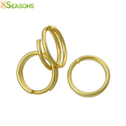 8 сезонов Разделение Перейти Кольца Выводы золото-цвет 6 мм диаметр, 1000 шт. (B33996)