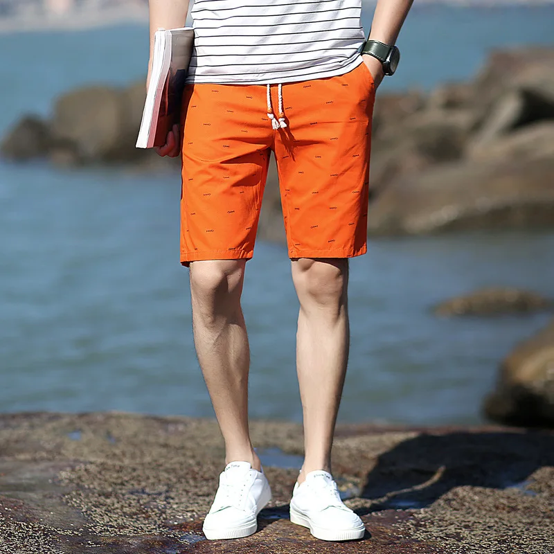 Buy Summer Clothing Brend Pure Cotton Beach Shorts Men