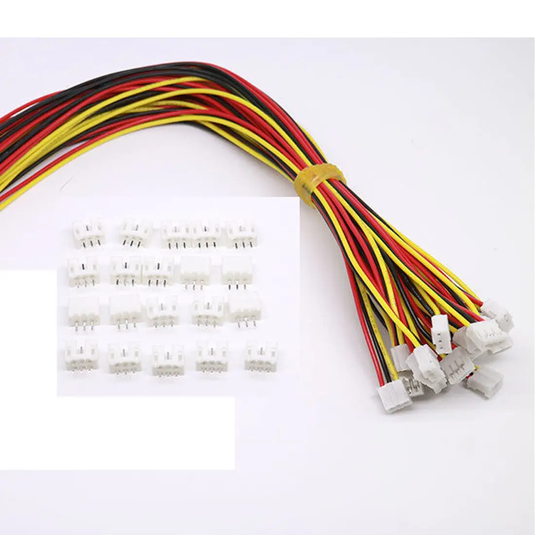 

20SETS Mini Micro JST 2.0 PH 3 Pin Connector plug Male with 150MM cable & female