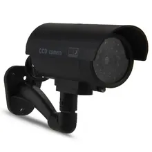 MOOL Dummy Surveillance Camera Bullet Camera with IR LEDs Fake Simulation CCTV Security Camera
