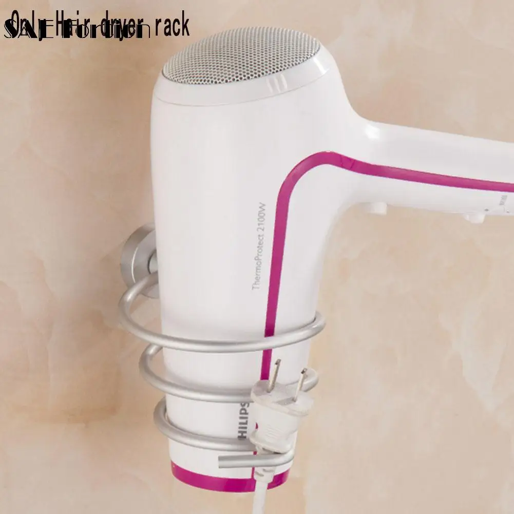 متعددة وظيفة الحمام مجفف الشعر حامل الحائط تخزين الرف المنظم حامل مجفف الحمام اكسسوارات