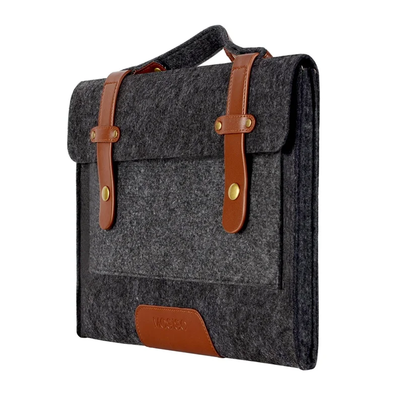 MOSISO 13 3 15 6 дюймов шерстяной войлок сумка на плечо для ноутбука MacBook Lenovo Dell HP Asus