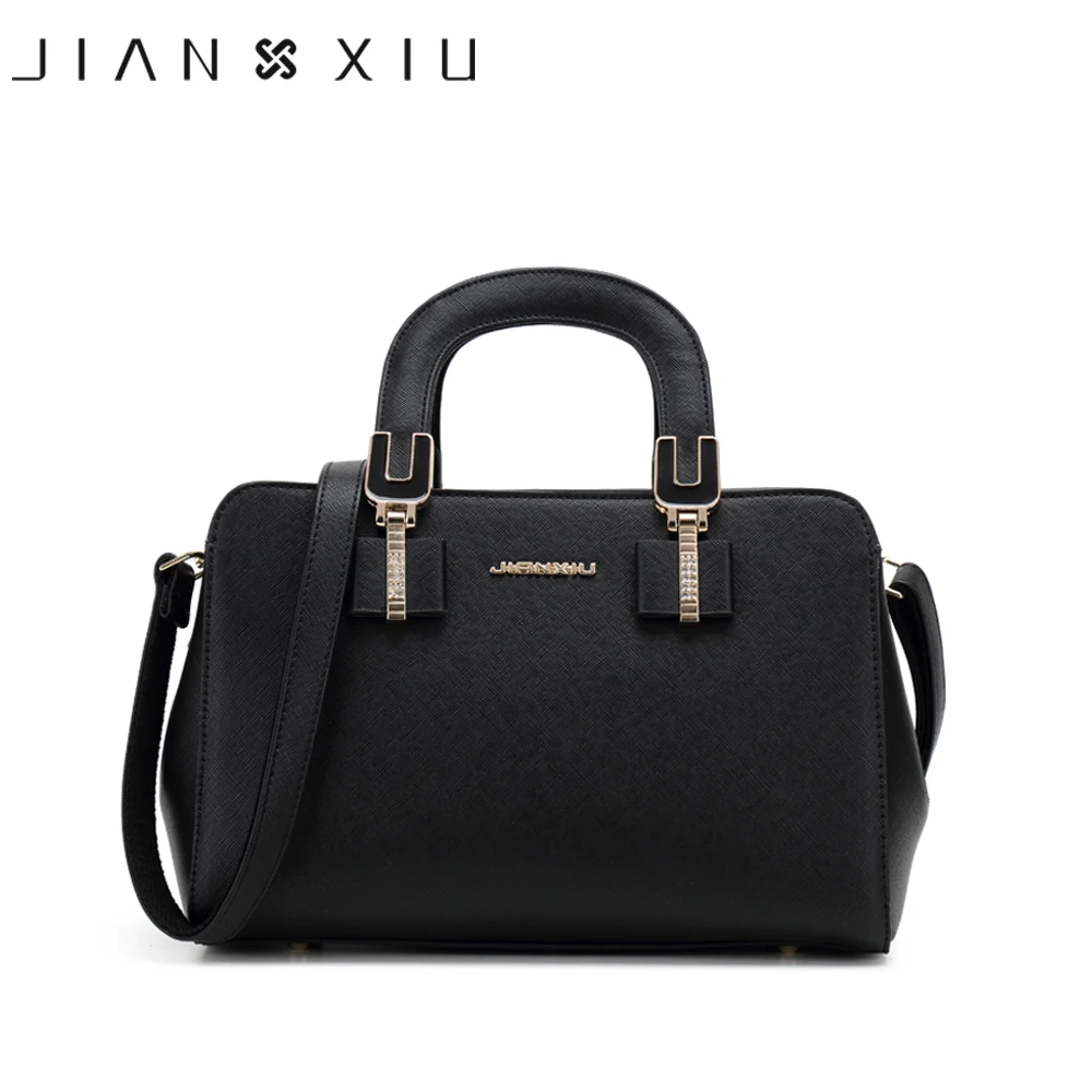 Beste JIANXIU Merk Vrouwen Messenger Bags Pu Lederen Handtas Designer Handtassen Hoge Kwaliteit Vintage Vrouwelijke Schouder Crossbody Tas Tote