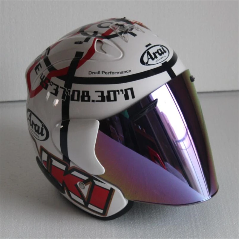  2017 Top hot ARAI R3 helmet motorcycle helmet half helmet open face helmet casque motocross SIZE: S