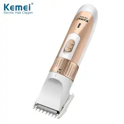Kemei детская машинка для стрижки волос перезаряжаемый триммер для волос профессиональные инструменты для укладки Парикмахерская Машинка