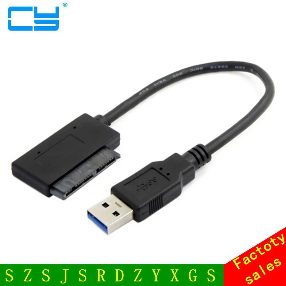 10cm USB 3 0 to Micro SATA 7 9 16 Pin 1 8 90 Degree Angled