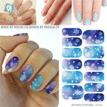 Waterproof nail stickers and selling the  move water make-up nail art decal sticker decorations-free Nail Polish K5725B