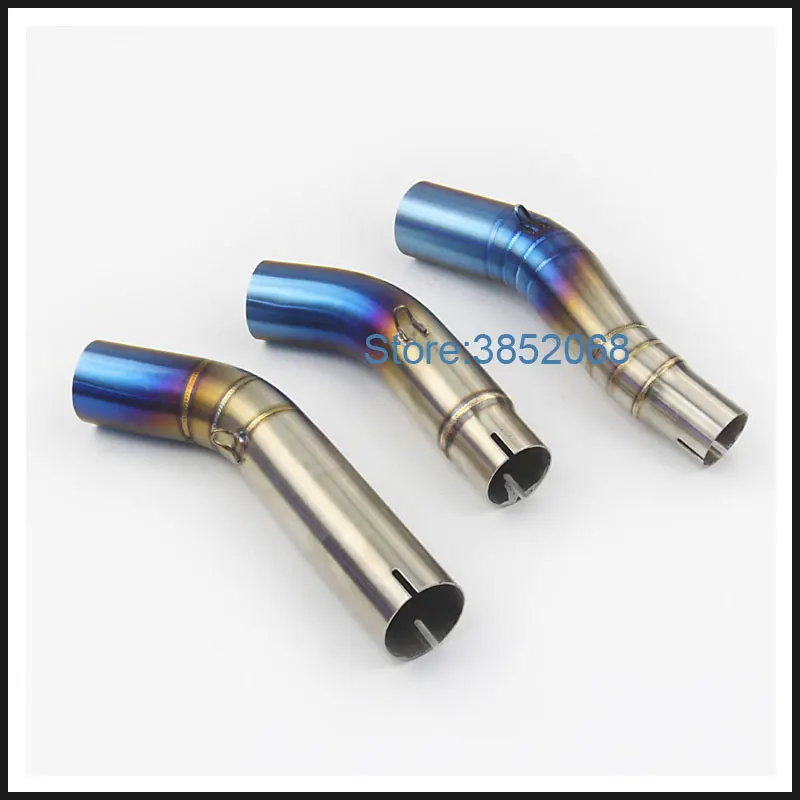 motorcycle exhaust link pipe