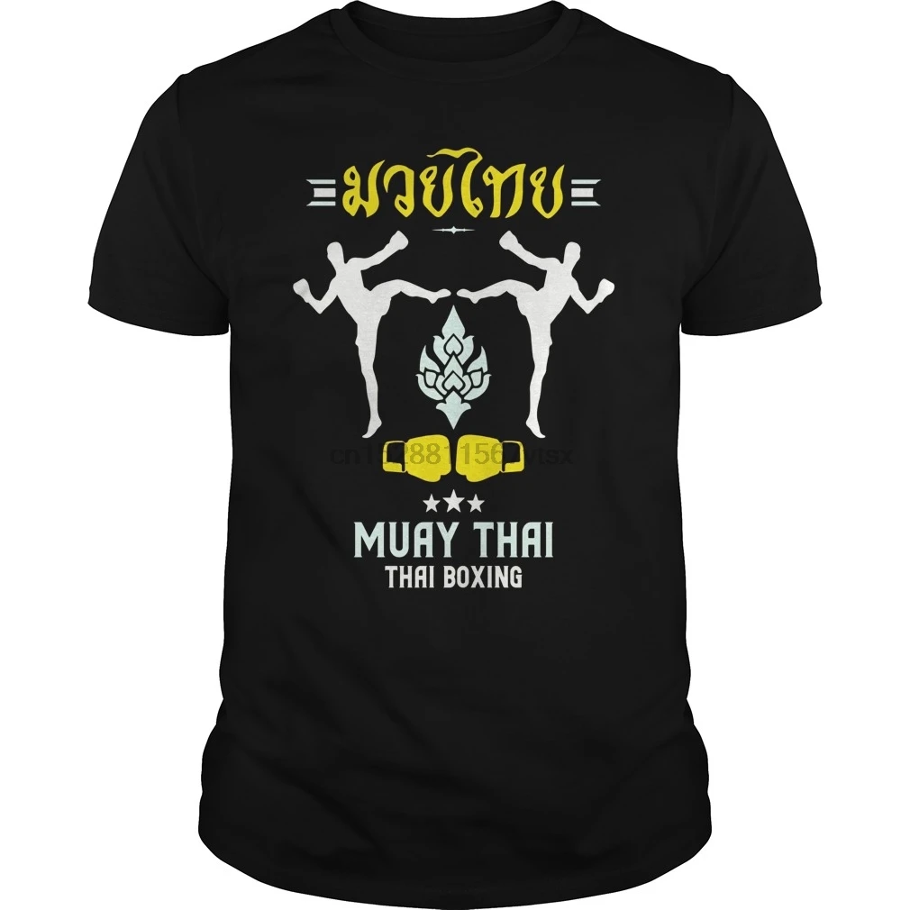 Мужская футболка с коротким рукавом Muay Thai для занятий боксом крутая женская топы