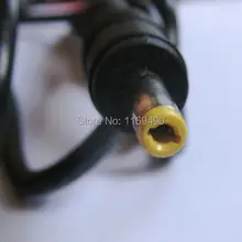 10 шт. DC Jack 4,0x1,7 мм штекер питания прямой разъем шнур адаптер для ноутбука с кабелем 1,2 м