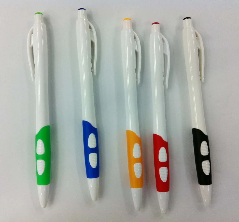 Китайские ручки с фабрики пластиковая рекламная ручка шариковая ручка белая пластиковая ручка печать персональный логотип
