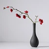 Originality vase decoration home Modern grind ceramic vases Tabletop ceramic vase home decoration accessories Blue gray black ► Photo 3/6