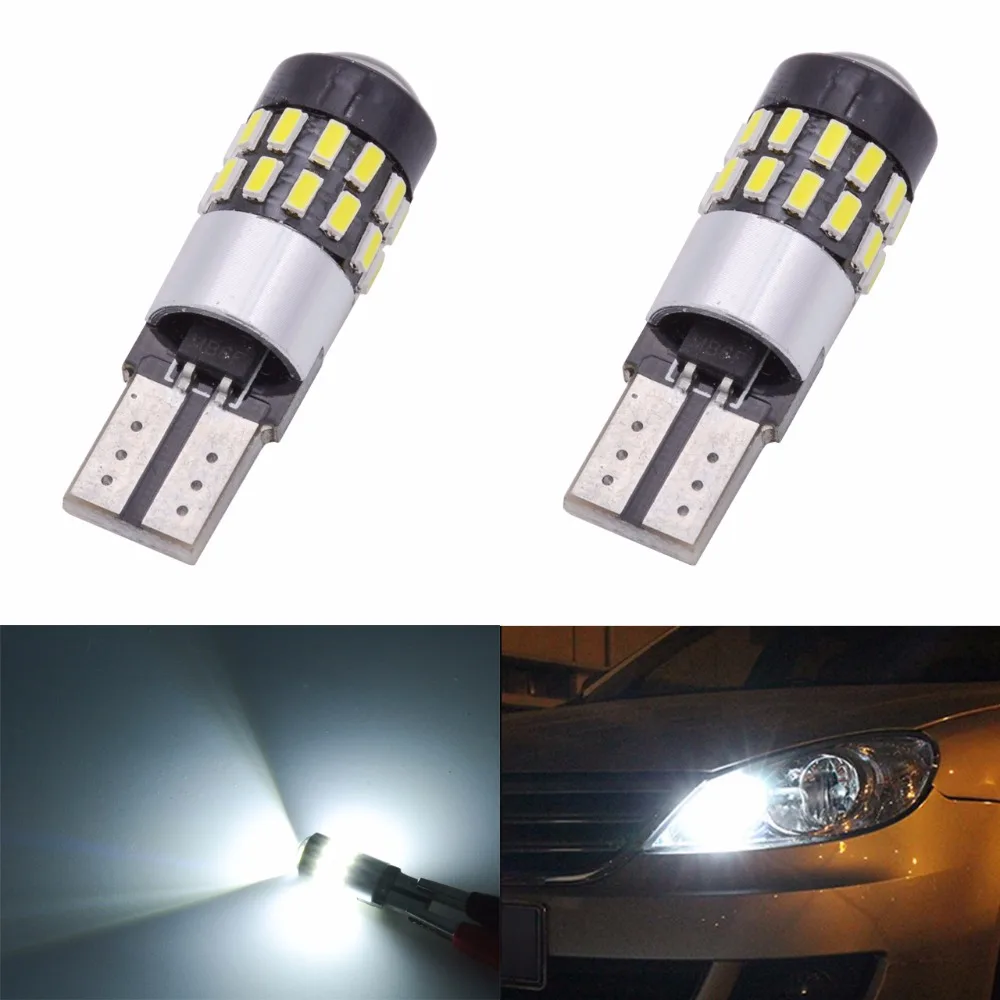 10X T10 501 194 168 W5W 5SMD LED ERROR FREE CANBUS Car Side Light Bulb