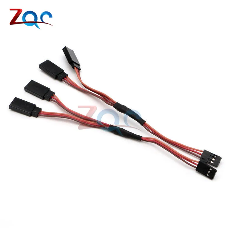 

10PCS 150mm Servo RC Y Style Male to Female JR Wire Cord Extension Lead Cable connector