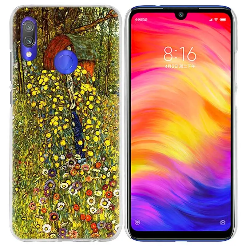 Чехол Kiss Gustav Klimt для Xiao mi Red mi Note 7 8T 6 6A Pro S2 5 5A 4X mi Note10 A1 A2 9 8 lite Play F1 жесткий чехол для телефона