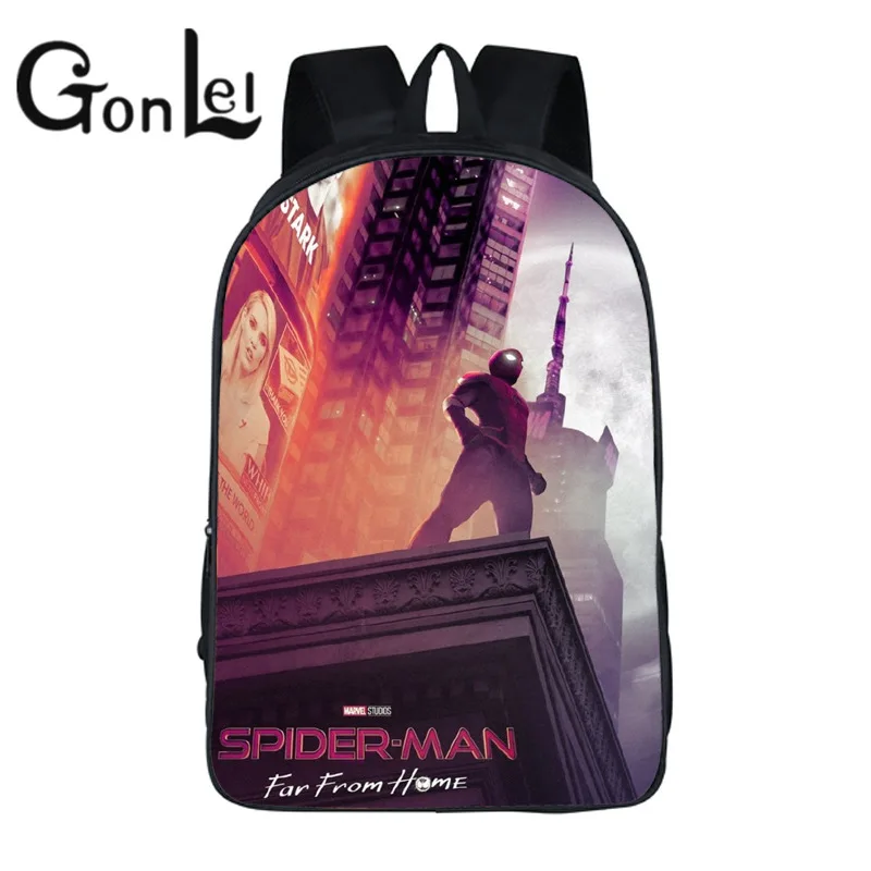 

Spider-Man: Far From Home Spiderman Boy Girl Children Kindergarten School Bag Teenager Schoolbags Kids Student Backpacks