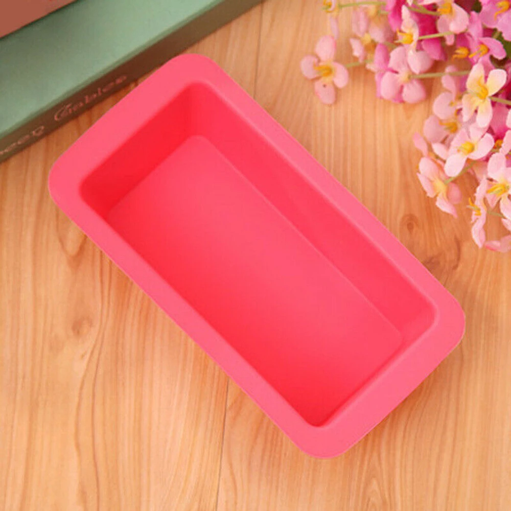 New Home Ktichen Tools Accessories Baking Pan Mold Rectangular Toast Bread Silicone Mould Small Bread Cake Mould Wholesale