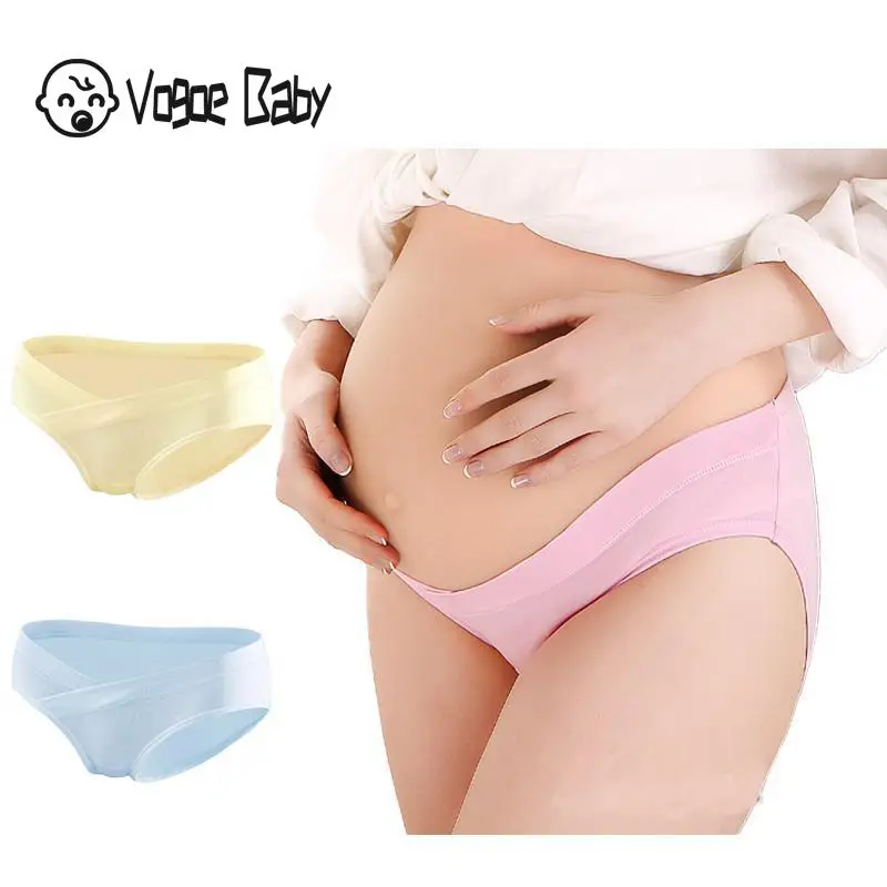 

5PCS/Lot Maternity Panties Pregnancy Underwear Women Under the Bump Briefs Cotton Comfy Pregnancy Underwear Multi Pack Intimates
