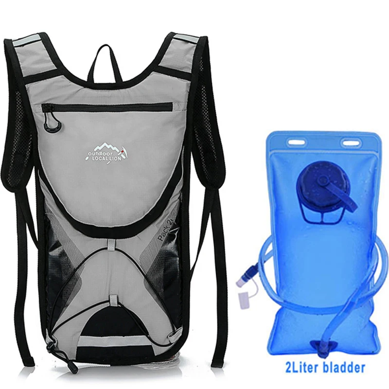 

Running Bicycle Backpack Men's MTB Bike Bag Women Cycling Hiking Camping Hydration Backpack Pack with 2L Water Bladder Bag