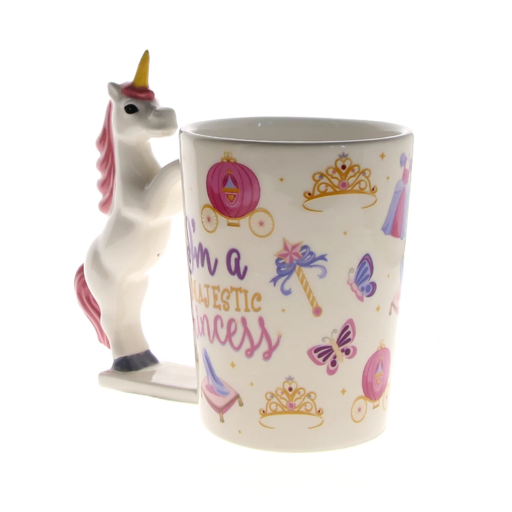 Ceramic Magical Pink Unicorn Mug Unilovers