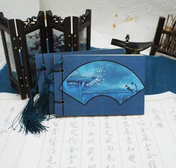 

1pcs BZNVN original vintage Chinese Style ancient small fringed with small blank line