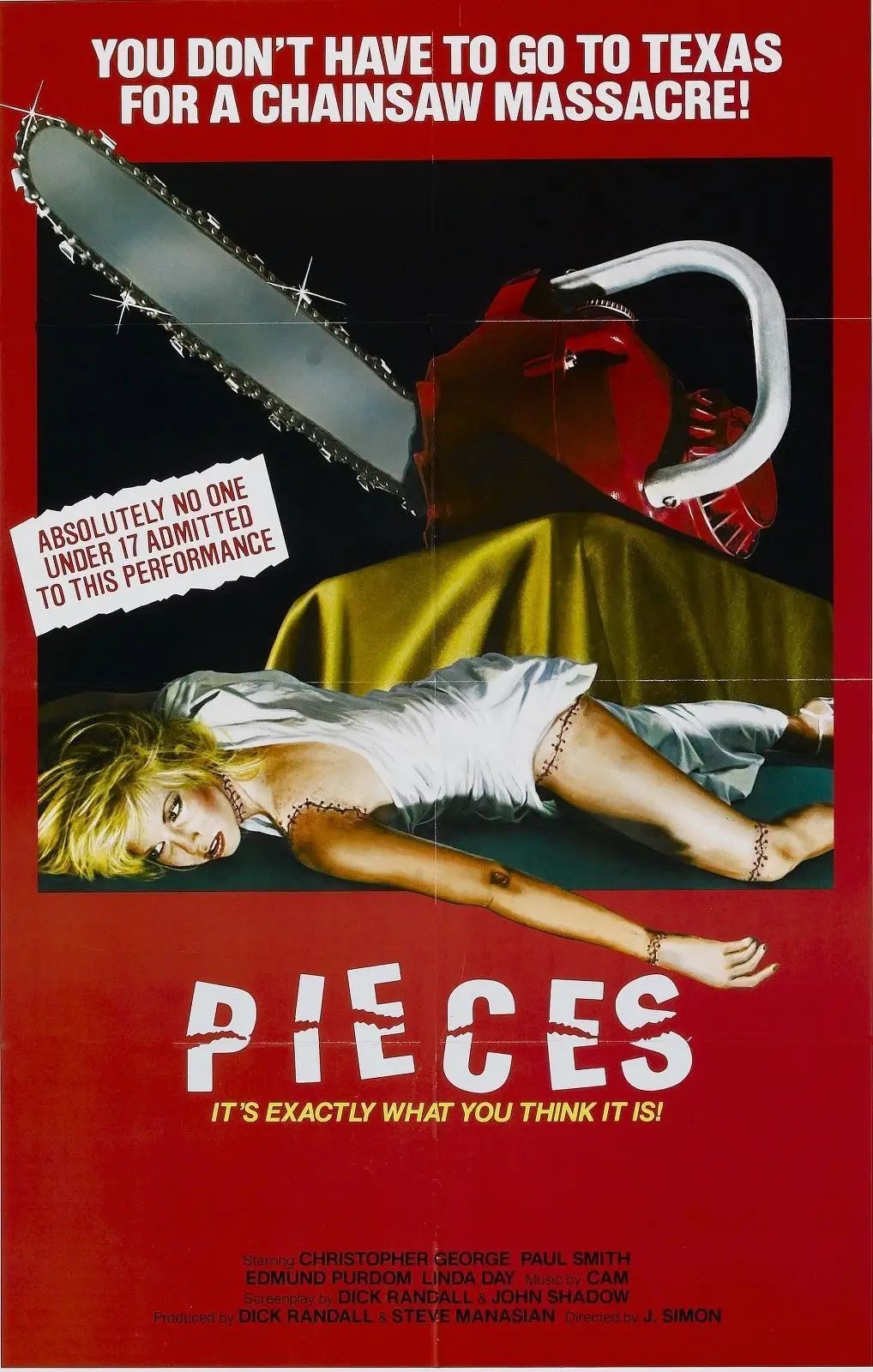 N 482 PIECES Movie Horror Gore Slasher vhs Rare Classic Film POSTER L W Canvas Art Print