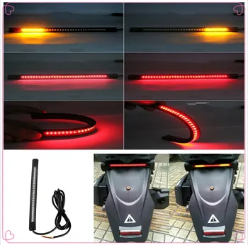 

Motorcycle Strip LED Tail Brake Stop Turn Signal Light for YAMAHA R6S EUROPE VERSION YZF R1 R1M FAZER600 FZX700 FAZER